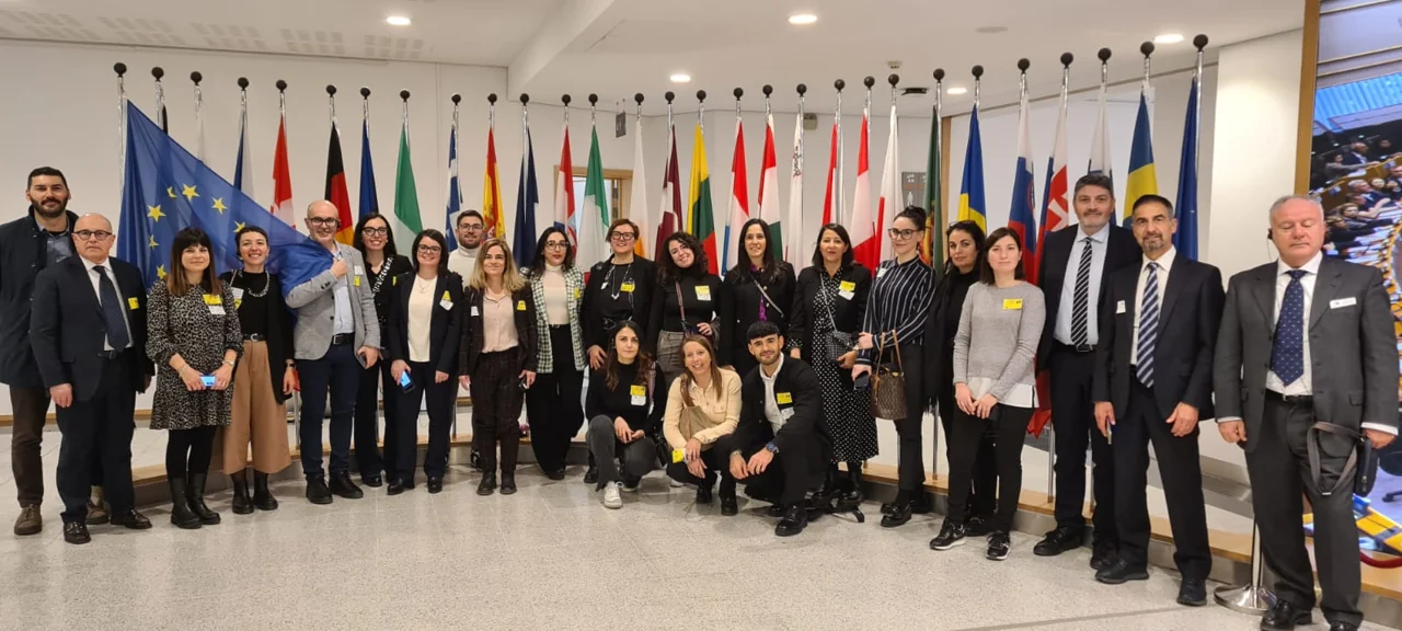 Partecipanti YWTS III durante il percorso formativo a Bruxelles, 2025